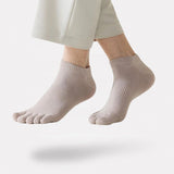 Chaussettes à 5 Doigts en Coton (Taille Universelle)